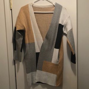 Colorblock Cardigan
